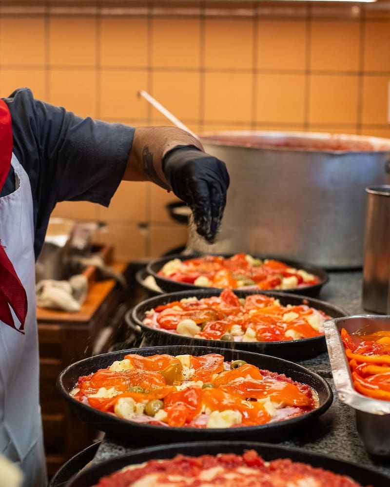 Los secretos detrás de la pizza de Güerrin.