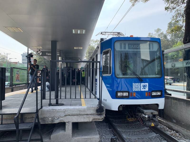 Confirman la ruta completa del Tren Ligero: alcanzará hasta Edomex a partir de esta fecha (foto: archivo).