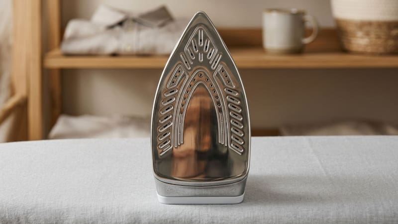 Ni lavandina ni esponjas metálicas: la forma ideal de limpiar la base de la plancha y destapar los orificios de vapor.