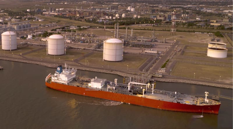 La planta de Compañía MEGA en Bahía Blanca, antes de la construcción del nuevo tren de fraccionamiento