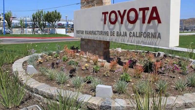 Planta de Toyota en Tijuana.