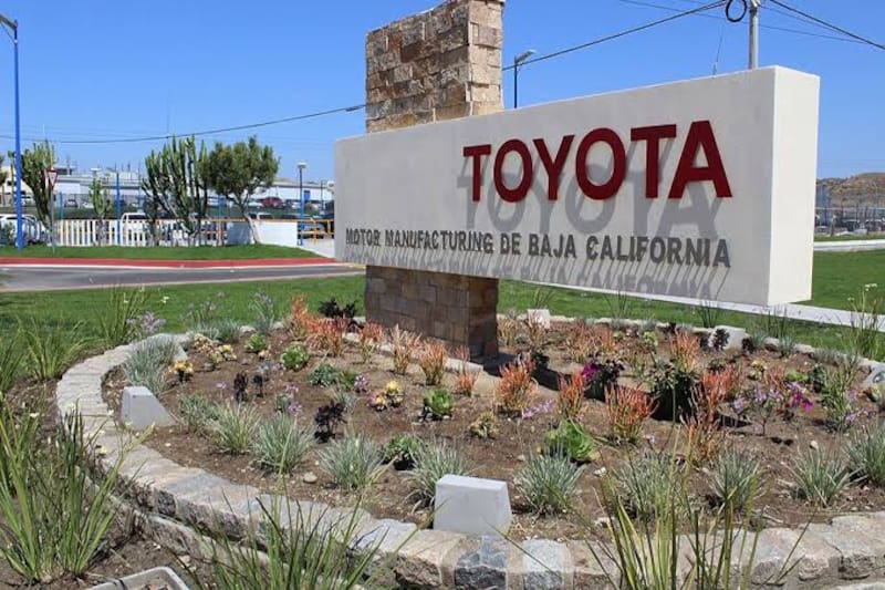 Planta de Toyota en Tijuana.