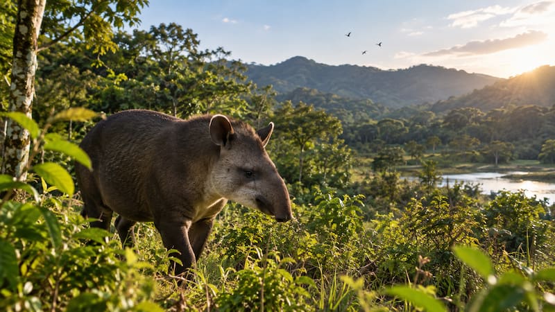 Plantaron 800.000 árboles para reforestar una antigua zona ganadera. 25 años después reapareció un animal que se creía extinto hacía un siglo.