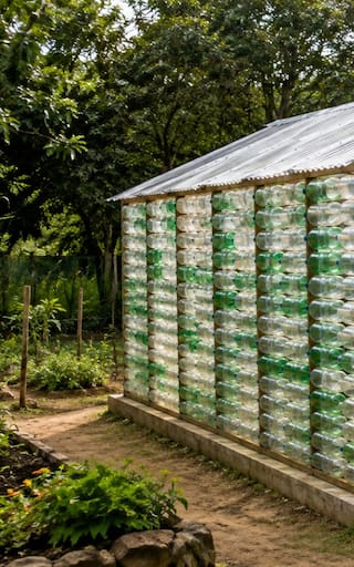 Un grupo de estudiantes reunió más de 2.000 botellas de plástico que iban a terminar en la basura. Con ellas, crearon algo inesperado