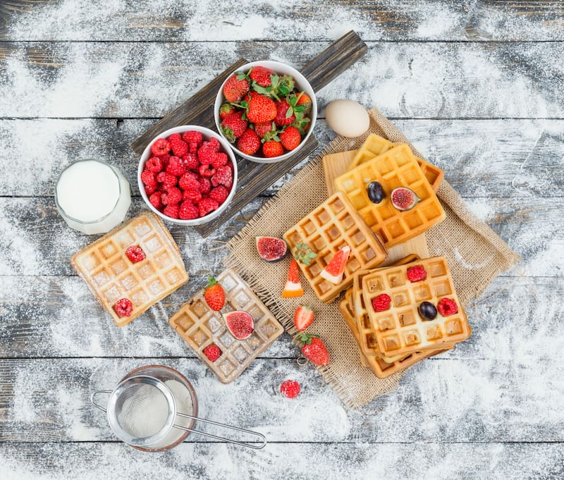 ¿Por qué elegir waffles proteicos para el desayuno?
