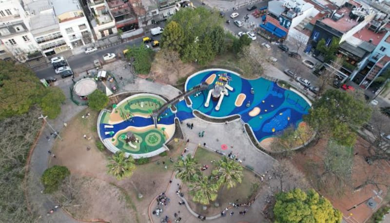 Qué pasó con la Plaza Inmigrantes de Armenia.