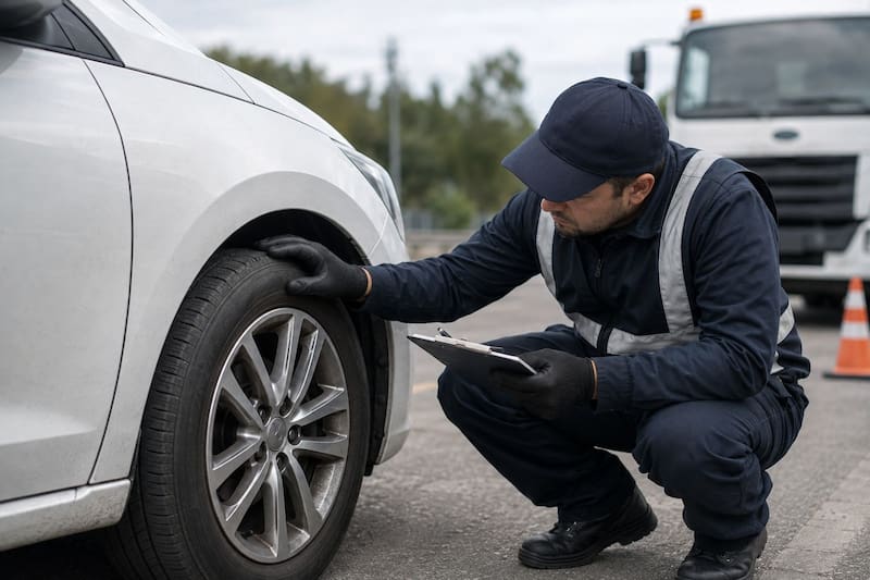 Pocos lo saben: para qué sirven los puntos amarillos y rojos en las llantas de los autos y para qué están