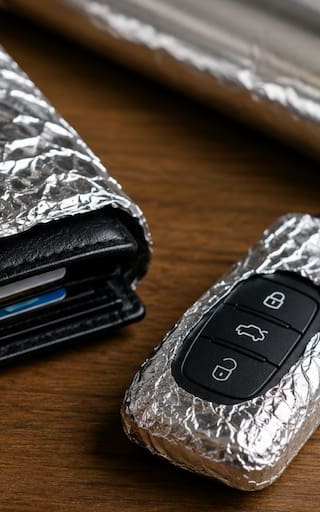 Pocos lo saben | Por qué recomiendan envolver la billetera y las llaves en papel aluminio
