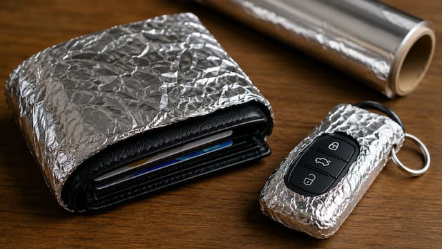 Pocos lo saben | Por qué recomiendan envolver la billetera y las llaves en papel aluminio