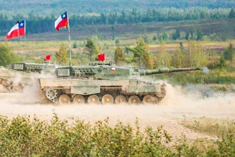 Chile modernizará su Ejército con tanques de última generación.