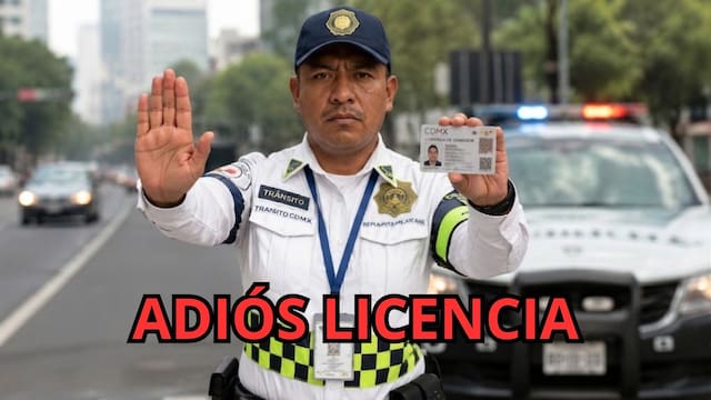 Confirmado por el Artículo 68: el Gobierno suspenderá la licencia de conducir a quienes se encuentren en esta lista de infracciones en CDMX