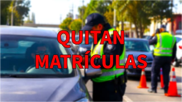 Confirmado | El Gobierno confiscará las placas de todos los vehículos que hayan dejado vencer este documento