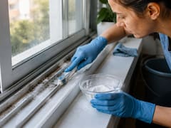 Colocar bicarbonato en los rieles de las ventanas: para qué sirve y por qué lo recomiendan los expertos