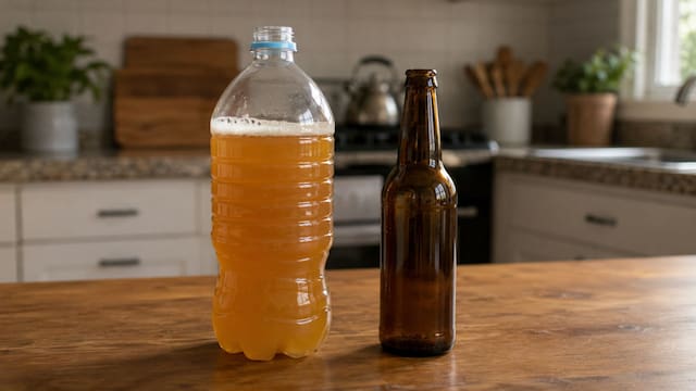 Poner cerveza en una botella de plástico: por qué lo recomiendan los expertos y para qué sirve