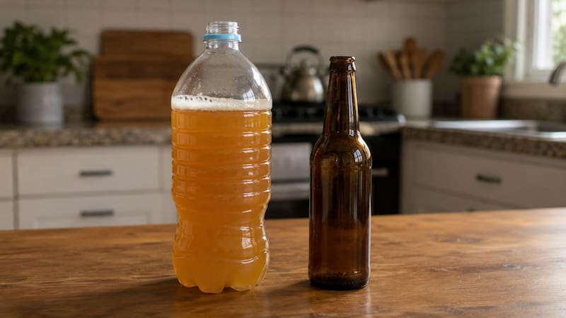 Poner cerveza en una botella de plástico: por qué lo recomiendan los expertos y para qué sirve