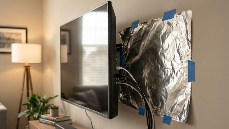 Poner papel aluminio detrás de la TV: para qué sirve y por qué lo recomiendan
Fuente: IA