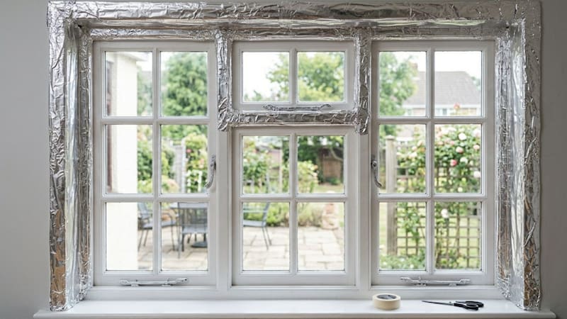 Poner papel aluminio en el marco de las ventanas, para qué sirve y por qué miles de personas recomiendan hacerlo
Fuente: IA