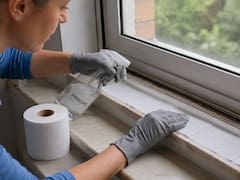 Poner vinagre y papel higiénico en los rieles de la ventana: para qué sirve y por qué lo recomiendan