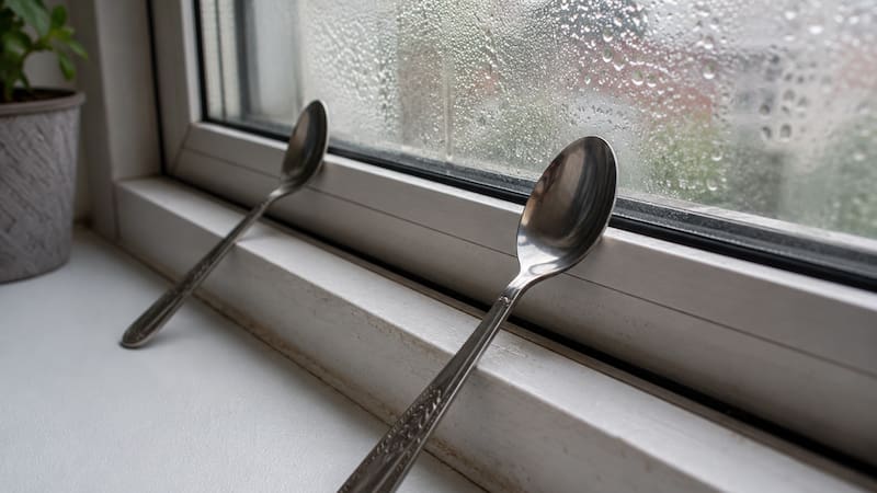 Poner una cuchara en la ventana: para qué sirve y por qué recomiendan hacerlo
