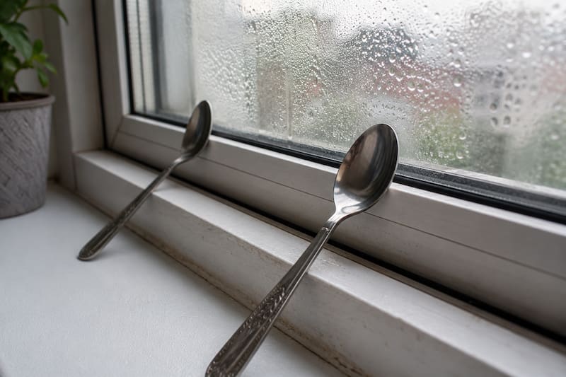 Colocar una cuchara en la ventana: por qué recomiendan hacerlo y para qué sirve.