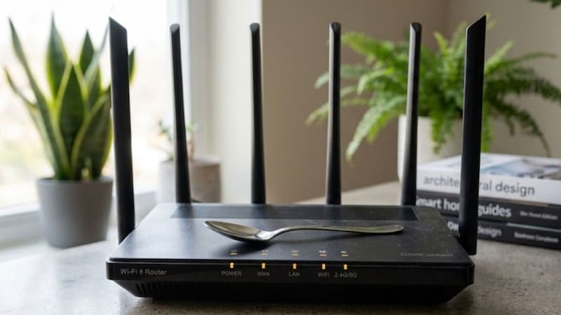 Poner una cucharita de té en el módem de Wi Fi: para qué sirve y por qué lo recomiendan
Fuente: IA