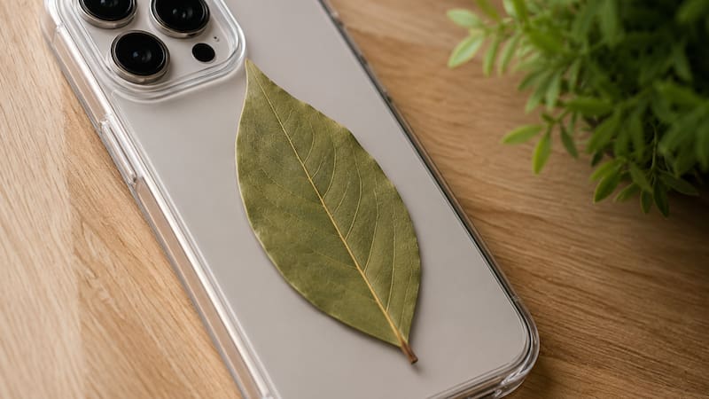 Poner una hoja de laurel en la funda del móvil: para qué sirve y por qué se ha vuelto viral.