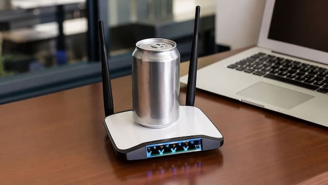 Poner una lata arriba del módem de wifi: para qué sirve y por qué lo recomiendan