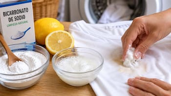 Ponerle bicarbonato de sodio con jugo de limón a la ropa: por qué recomiendan hacerlo y para qué sirve