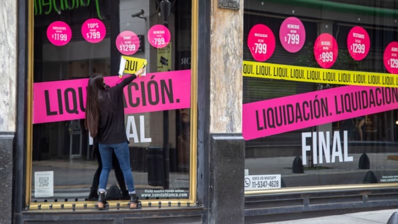 Por caída en el consumo creció un 23% la cantidad de locales vacios