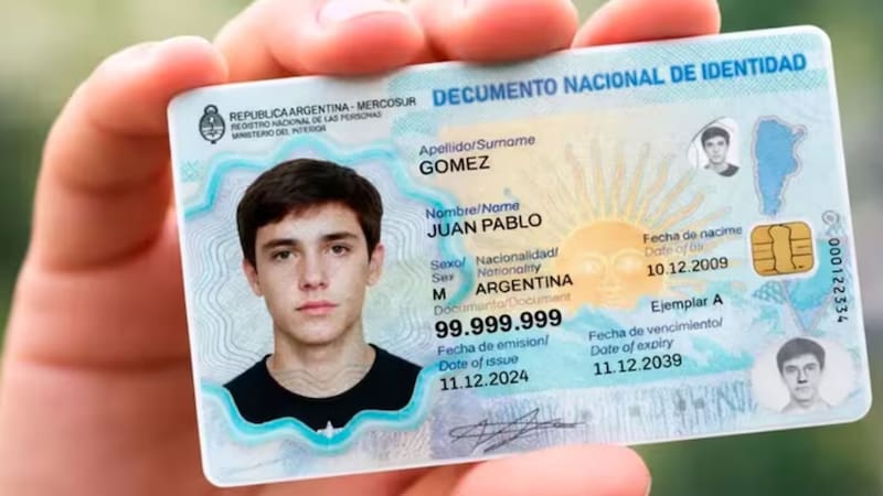 Por el nuevo DNI, todas estas personas tendrán que renovar el documento en mayo
Fuente: Archivo