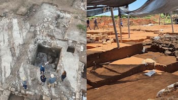 Excavaban para construir un tren y terminaron encontrando un tesoro arqueológico de hace 1,700 años