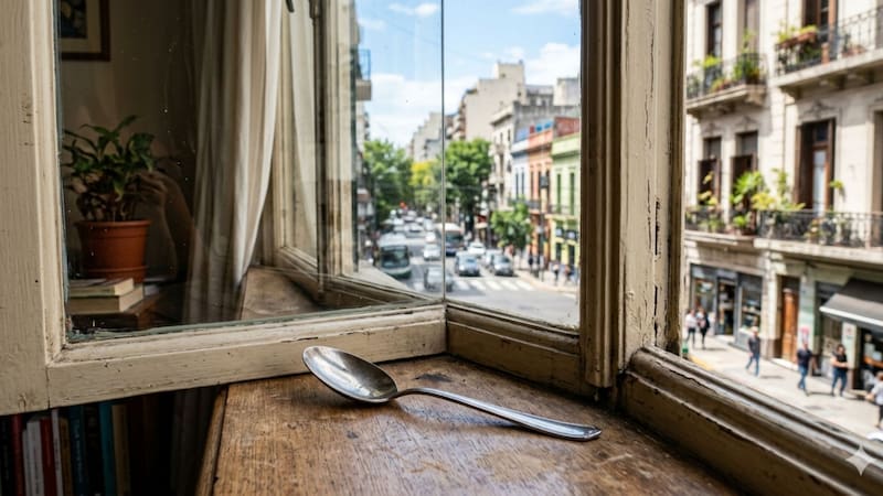 Por qué recomiendan poner una cuchara en la ventana y para qué sirve. Fuente: ChatGPT