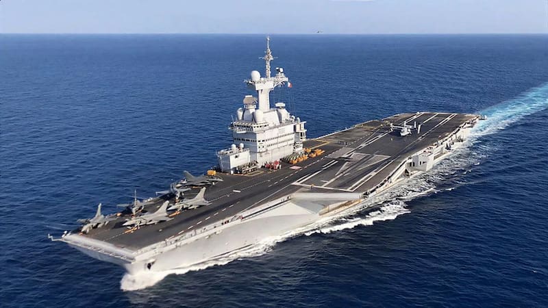 Portaaviones francés Charles-De-Gaulle