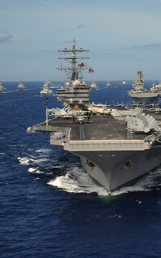 Confirmado: Estados Unidos enviará una flota de portaaviones y un lanzamisiles destructor a estos 10 países de América Latina