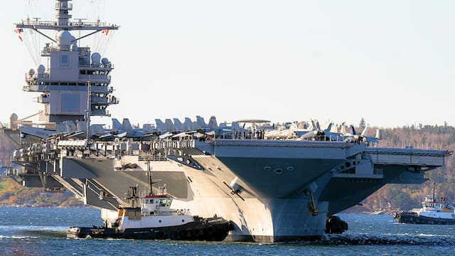 Construyen el portaaviones más grande del continente: mide 310 metros de largo, pesa 80 toneladas y es el mayor orgullo de este país