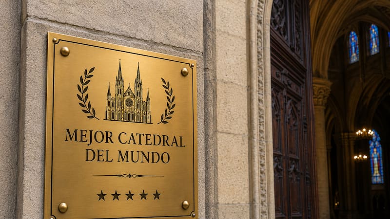Argentina es campeón del mundial de catedrales: esta belleza arquitectónica venció a Notre Dame y al Duomo de Milán.
