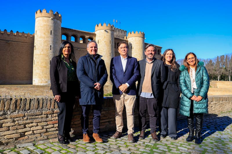 Presentación de los candidatos de Teruel Existe y Aragón Existe.