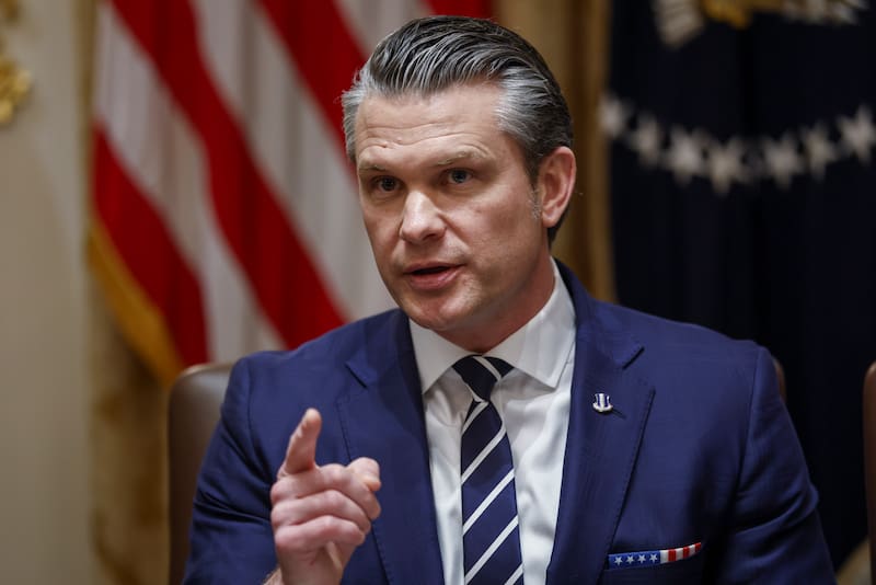 Pete Hegseth, secretario de Defensa, ha procurado remover a los líderes del Pentágono que se perciben como contrarios a la línea de la Casa Blanca.
