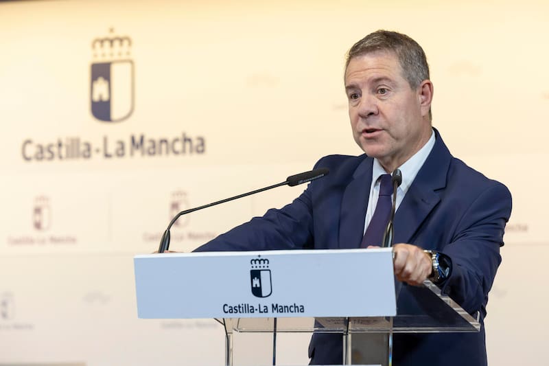 El presidente de Castilla-La Mancha, Emiliano García-Page, solicitará que Madrigueras (Albacete) sea declarada como zona catastrófica.