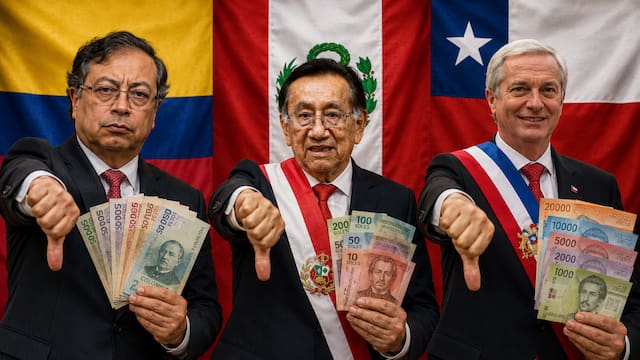 Oficial | Colombia, Perú y Chile embargarán cuentas bancarias a las personas que no cumplan estos requisitos