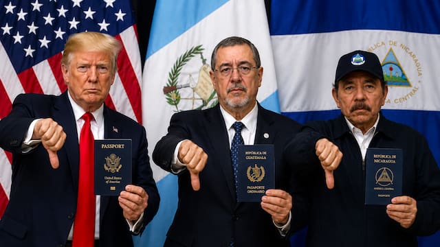 Oficial | Estados Unidos, Guatemala y Nicaragua prohíben el ingreso de ciudadanos que hayan postergado este trámite de renovación con su pasaporte