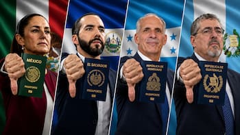 Oficial | México, El Salvador, Honduras y Guatemala prohíben el ingreso al país a todos los ciudadanos que hayan postergado la renovación de su pasaporte