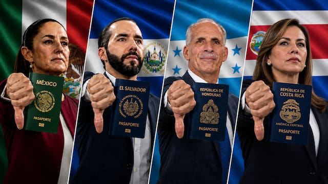 Oficial | México, Honduras, El Salvador y Costa Rica prohíben el ingreso al país a todos los extranjeros que hayan postergado la renovación de su pasaporte