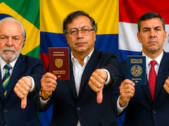 Oficial | Brasil, Colombia y Paraguay bloquearán el ingreso y la salida del país a quienes hayan postergado este trámite con su pasaporte