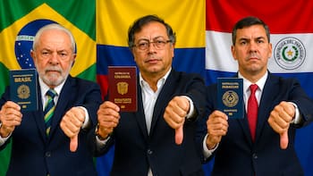 Oficial | Brasil, Colombia y Paraguay bloquearán el ingreso y la salida del país a quienes hayan postergado este trámite con su pasaporte