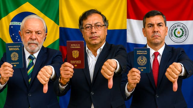 Oficial | Brasil, Colombia y Paraguay bloquearán el ingreso y la salida del país a quienes hayan postergado este trámite con su pasaporte
