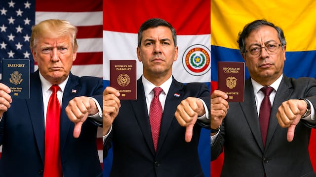 Oficial | Estados Unidos, Paraguay y Colombia prohíben el ingreso y la salida del país a quienes demoraron la renovación del pasaporte