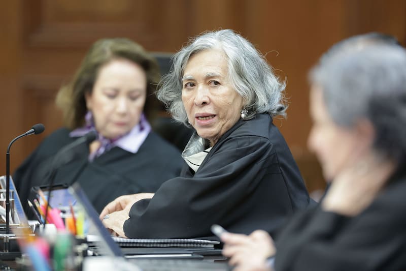 Ministra de la SCJN, María Estela Ríos González.
