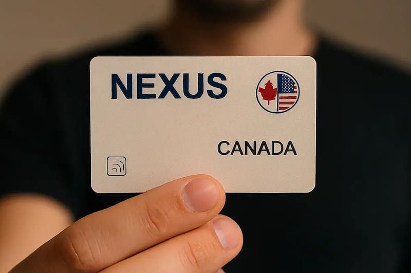 La tarjeta NEXUS facilita los cruces fronterizos entre los estadounidenses y canadienses. Fuente: Archivo.