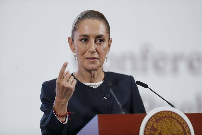 La presidenta de México, Claudia Sheinbaum, aseguró que no hay operaciones militares en territorio nacional.